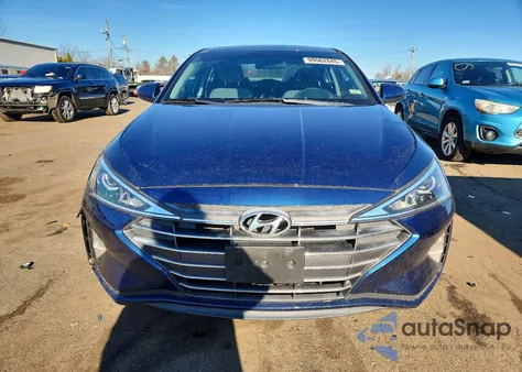 2019 Hyundai Elantra Se from USA, damaged, VIN 5NPD74LFXKH467114